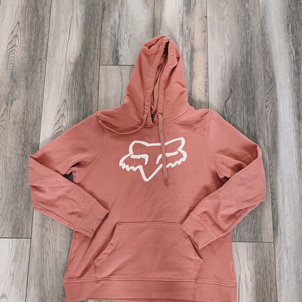 pink - mauve dirtbike motocross hoodie sweatshirt
